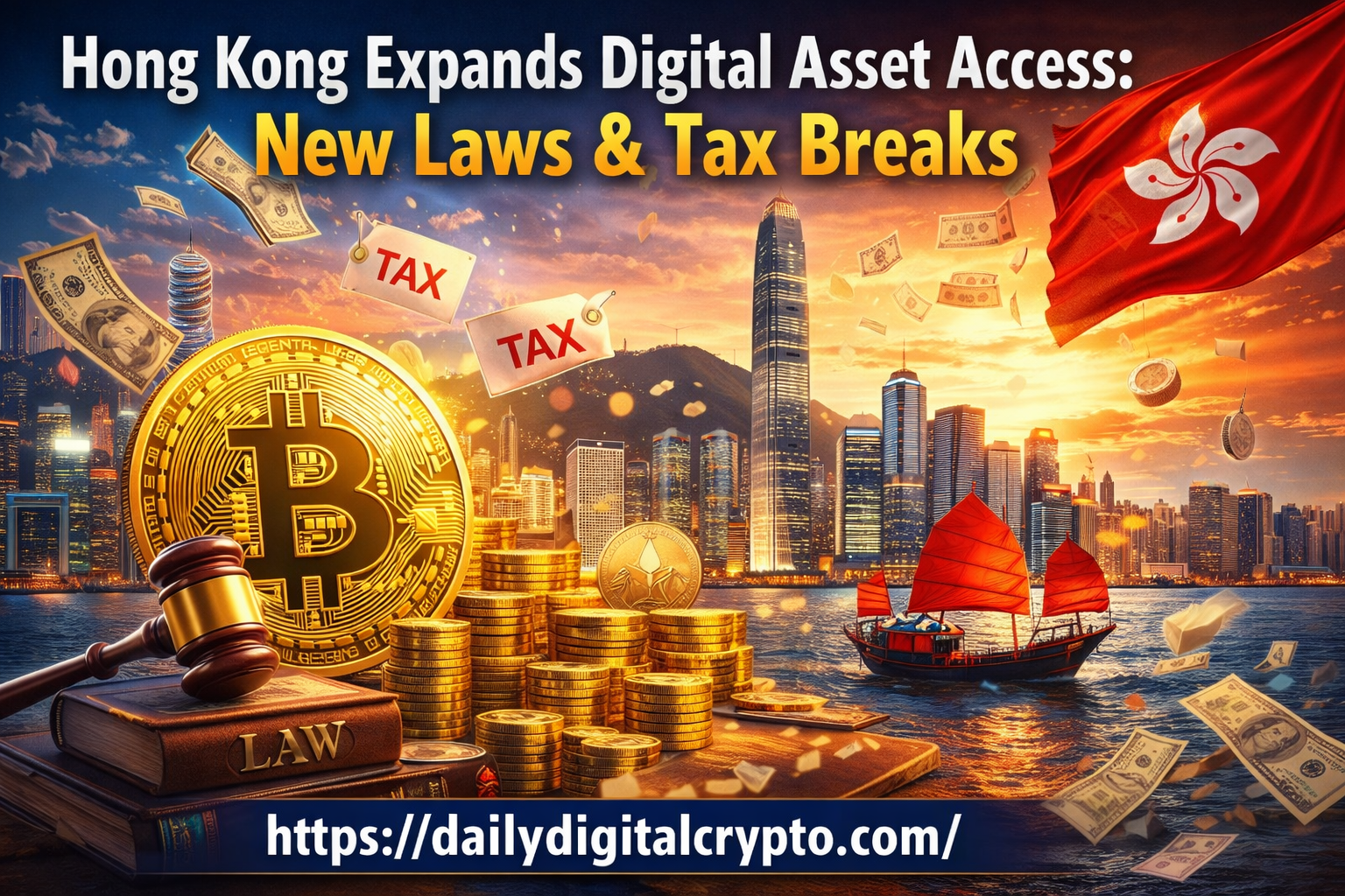 Hong Kong digital assets, new laws, tax breaks