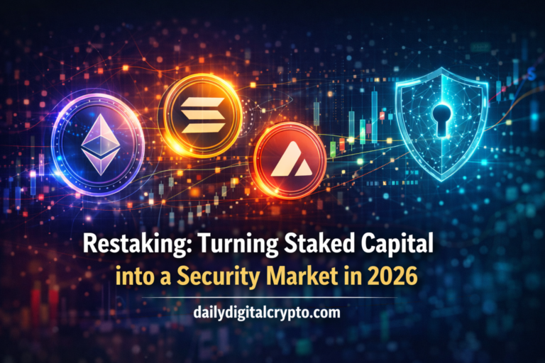 Restaking: Turning Staked Capital into a Security Market