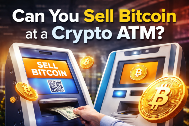 Can You Sell Bitcoin at a Crypto ATM? How It Works