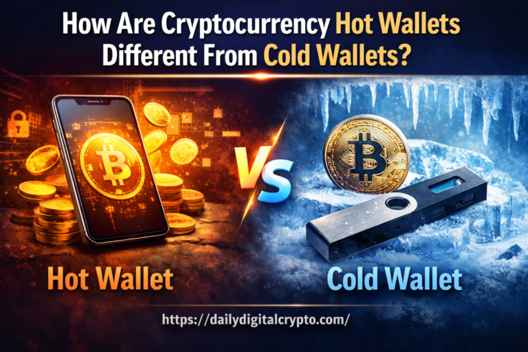 How Are Cryptocurrency Hot Wallets Different From Cold Wallets