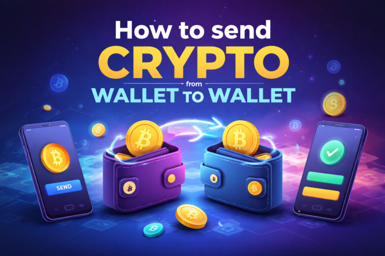 How to send crypto from wallet to wallet