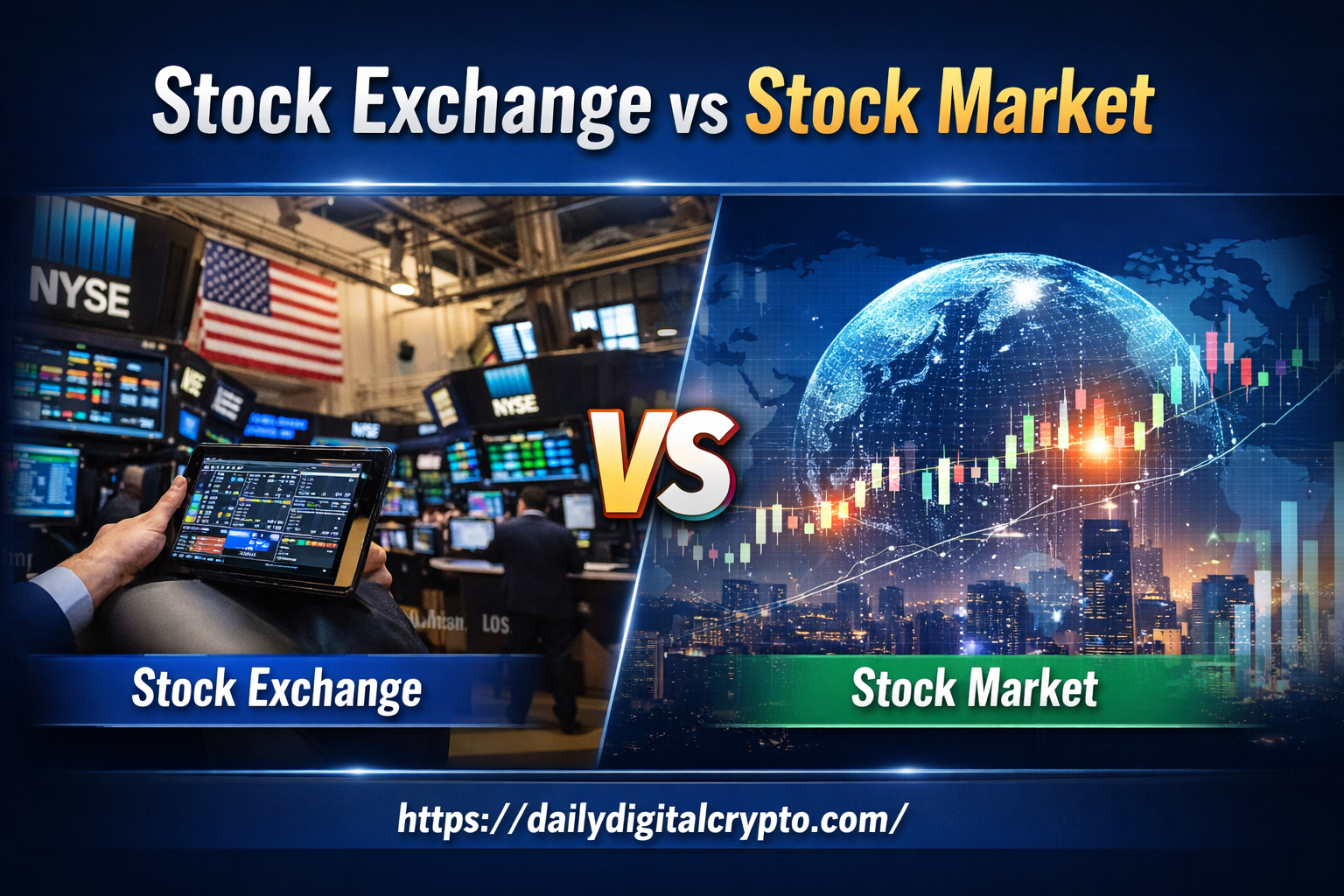 Stock Exchange vs Stock Market: Key Differences Explained