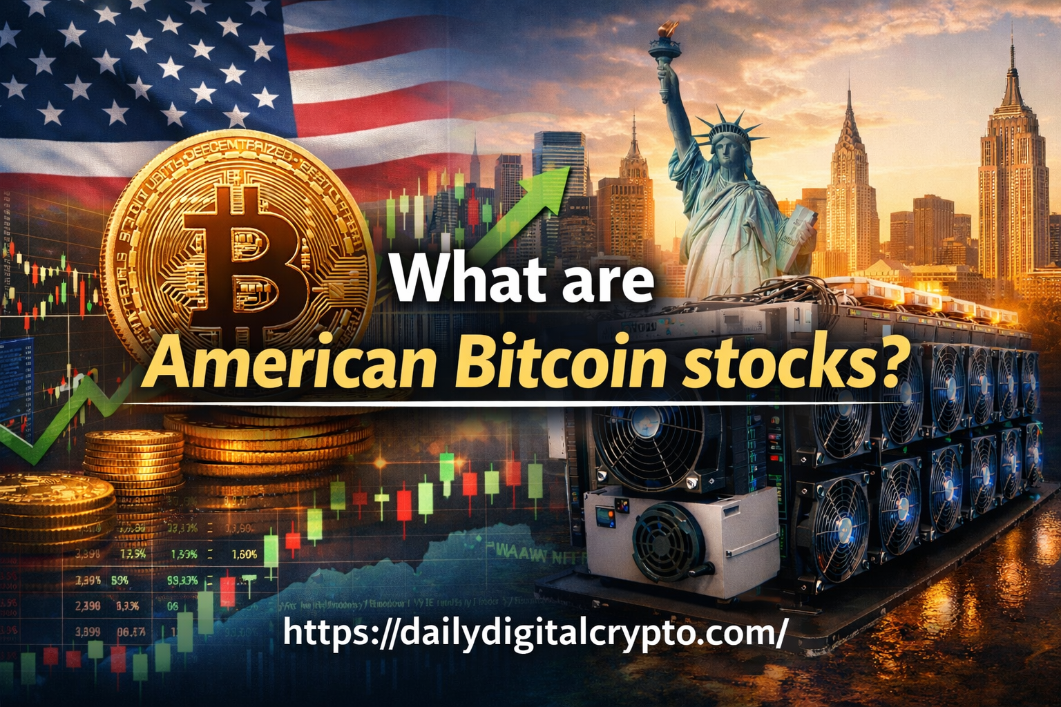What are American Bitcoin stocks