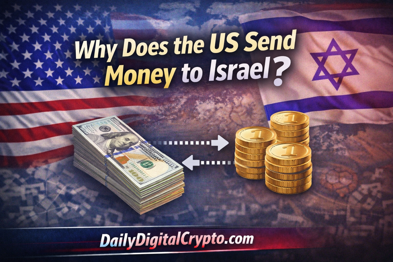 why does the us send money to israel