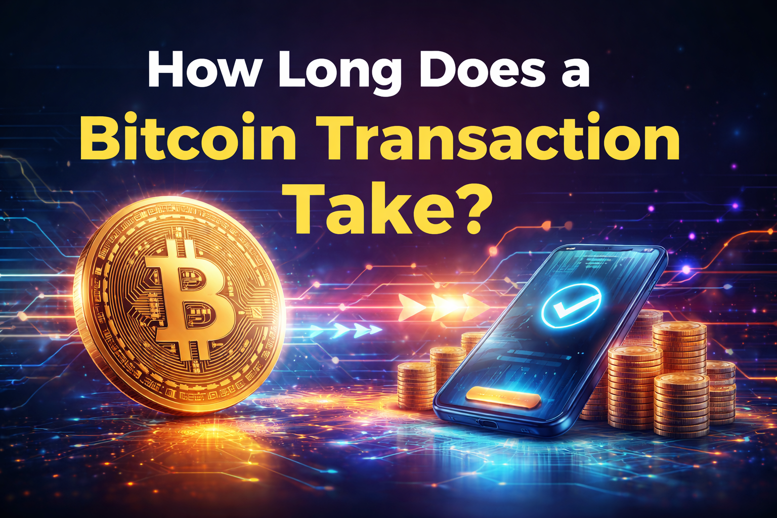 how long does a Bitcoin transaction take