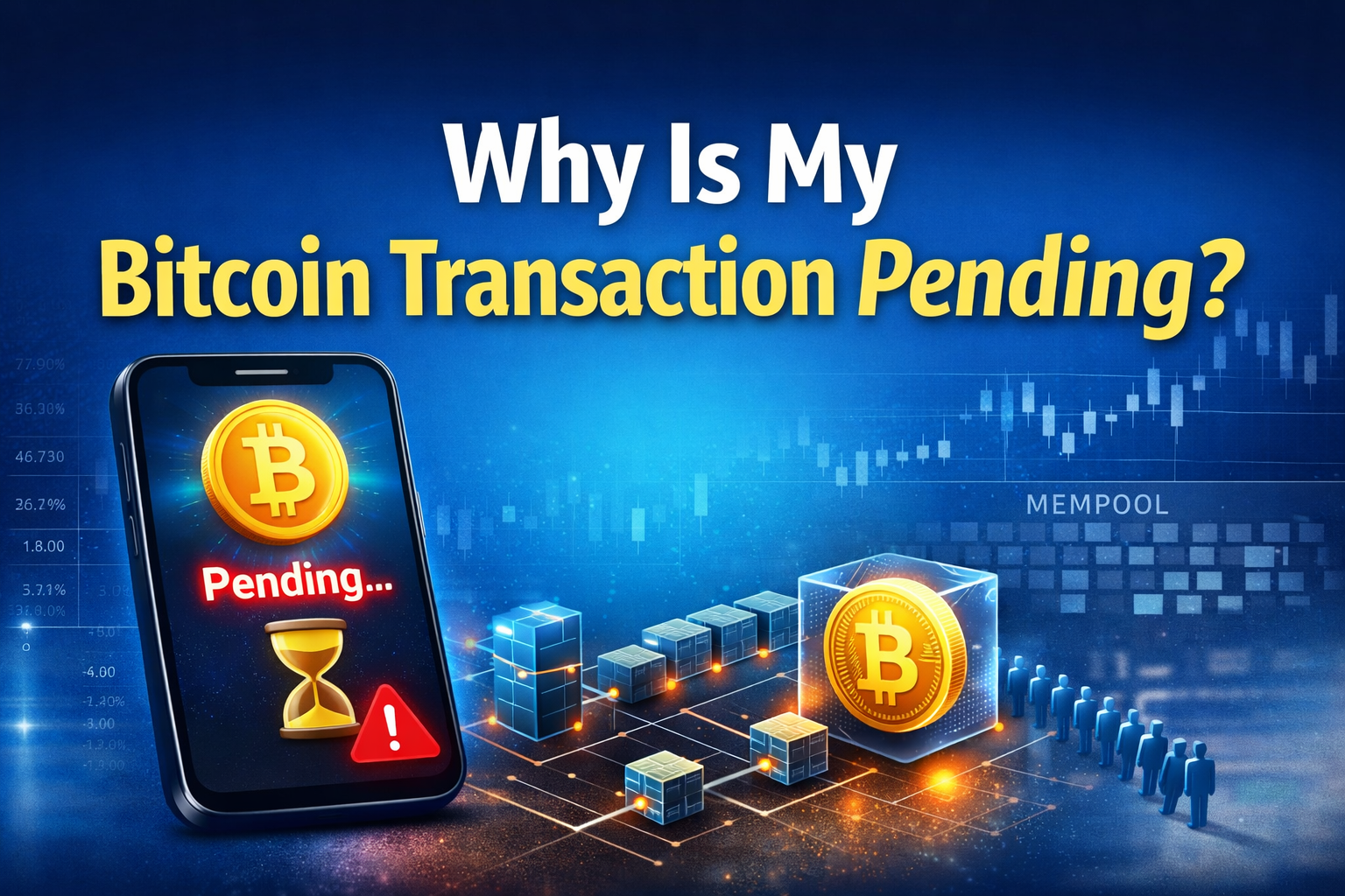 why is my bitcoin transaction pending