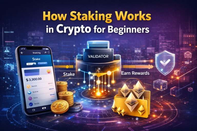 how does staking work in crypto for beginners