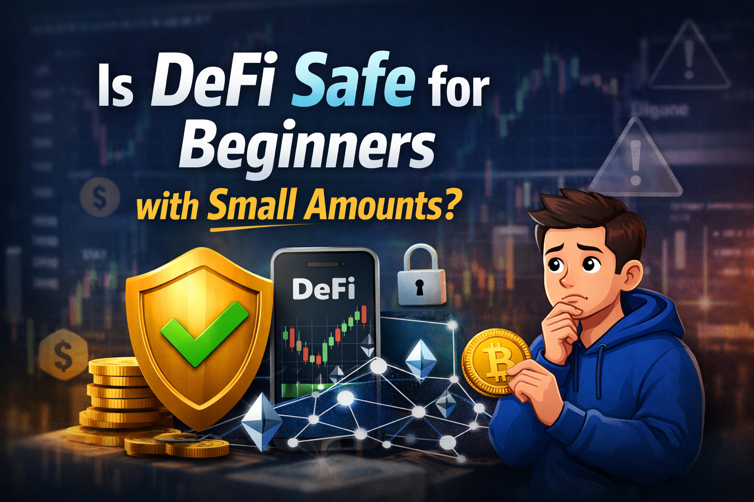 is defi safe for beginners with small amounts