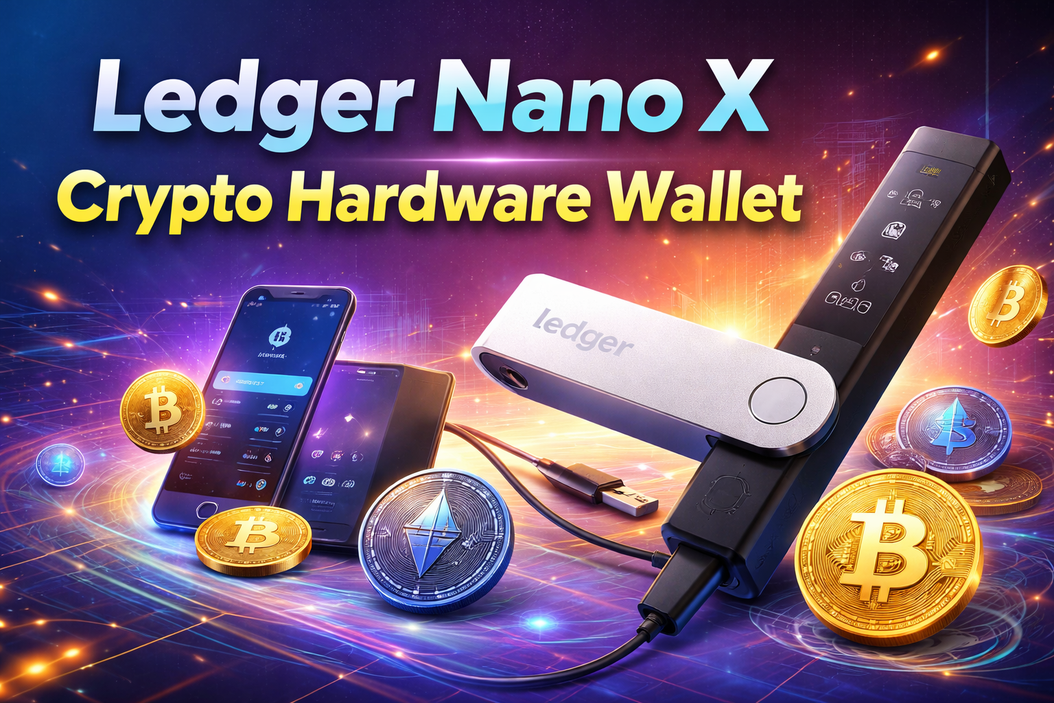 ledger nano x crypto hardware wallet