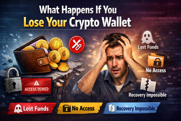 what happens if you lose your crypto wallet