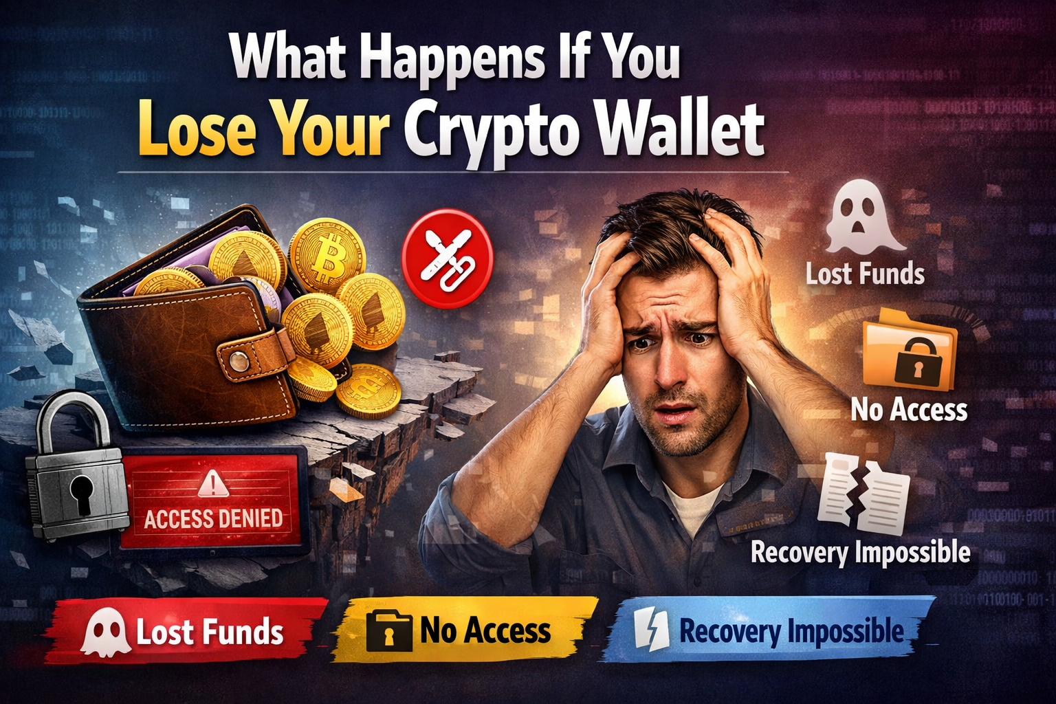 what happens if you lose your crypto wallet